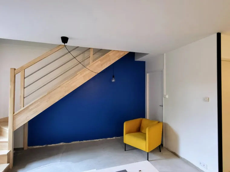 Rénovation murs et plafonds peinture à Pins-Justaret
