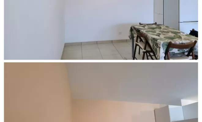MISE EN PEINTURE MURS PINS-JUSTARET, CHIK PEINTURE & INSIDE