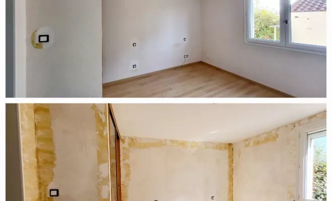RENOVATION CHAMBRE A PORTET SUR GARONNE, CHIK PEINTURE