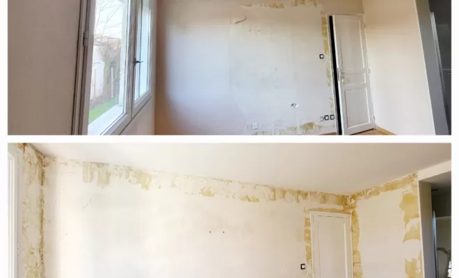 RENOVATION CHAMBRE A PORTET SUR GARONNE, CHIK PEINTURE