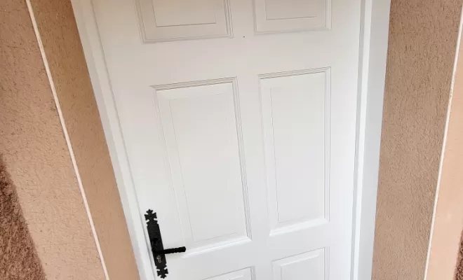 Rénovation portes à Pins-justaret par Chik Peinture & Inside