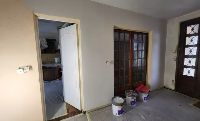 Ratissage sur crépi , Labarthe-sur-Lèze, Chik Peinture & Inside