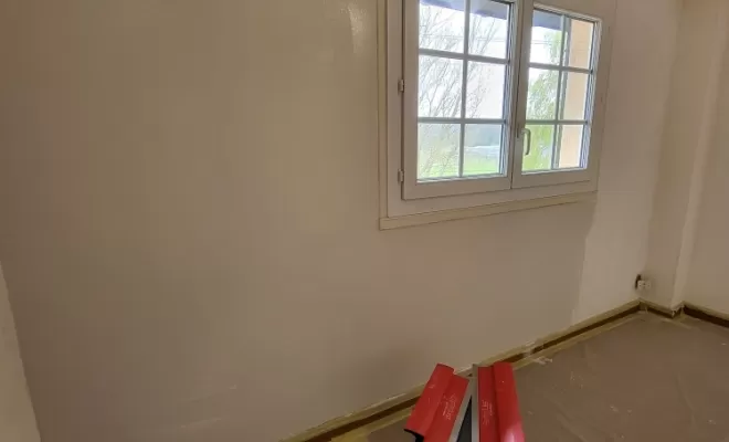 Ratissage sur crépi , Labarthe-sur-Lèze, Chik Peinture & Inside