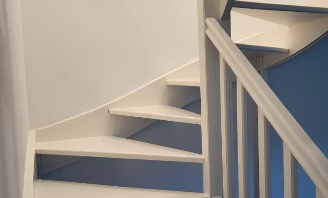 Rénovation peinture escalier à Portet sur Garonne