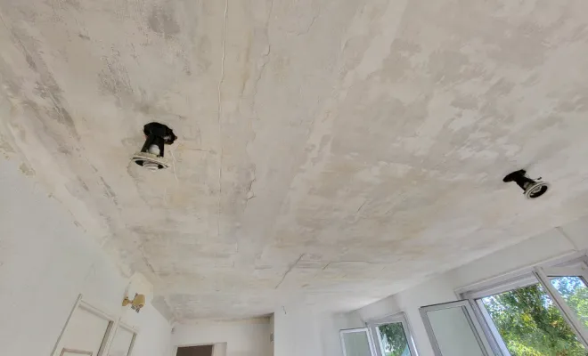 Remise en état plafond suite sinistre dégât des eaux + peinture à Muret, Labarthe-sur-Lèze, Chik Peinture & Inside