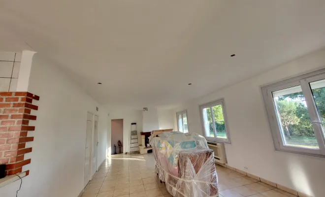 Remise en état plafond suite sinistre dégât des eaux + peinture à Muret, Labarthe-sur-Lèze, Chik Peinture & Inside