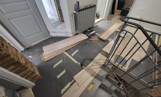 Ragréage + pose parquet Venerque, Labarthe-sur-Lèze, Chik Peinture & Inside