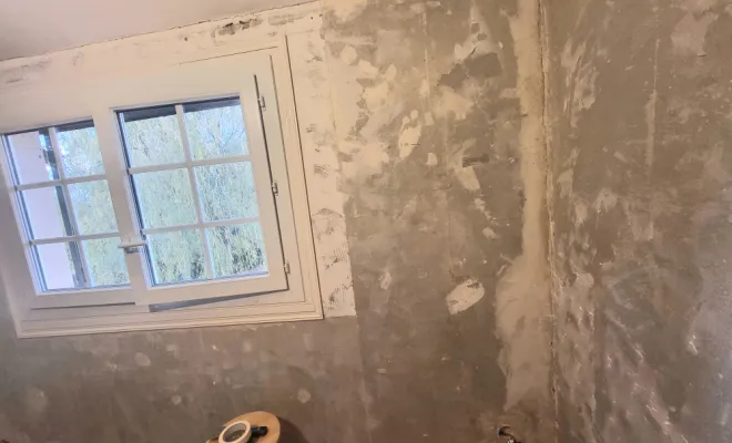 Rénovation peintures murs et plafonds 2 chambres et WC à Venerque 