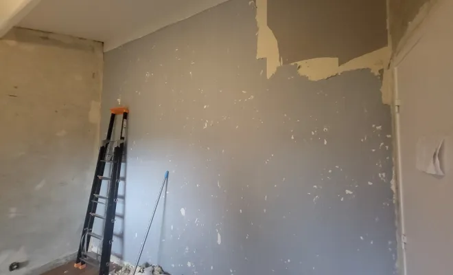 Rénovation peintures murs et plafonds 2 chambres et WC à Venerque 