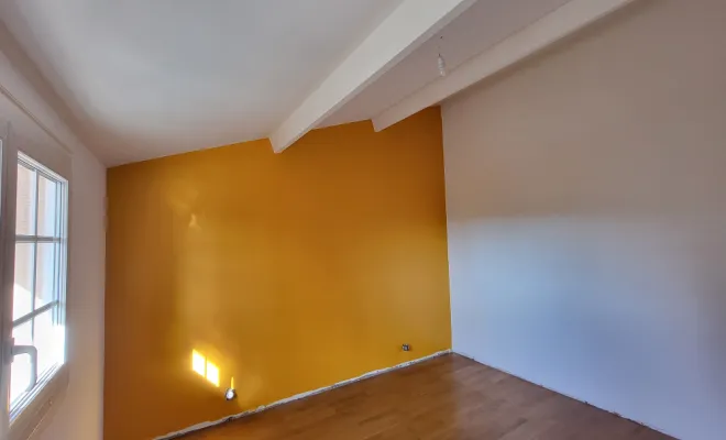 Rénovation peintures murs et plafonds 2 chambres et WC à Venerque 