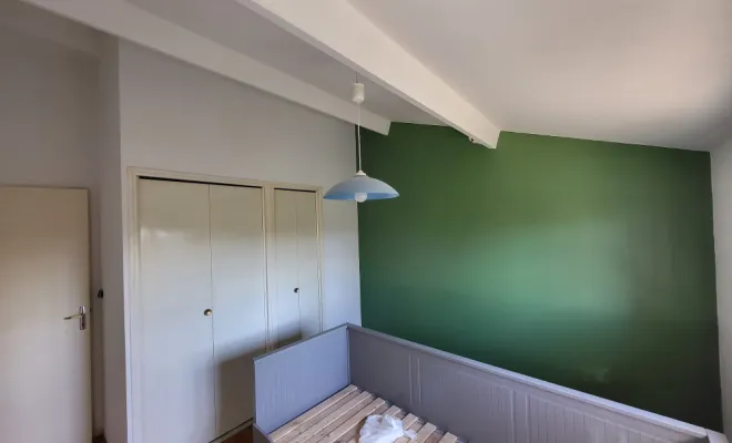 Rénovation peintures murs et plafonds 2 chambres et WC à Venerque 