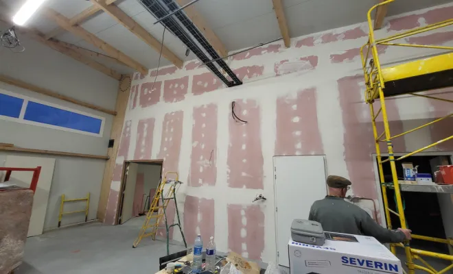 Peinture pour une entreprise d'espace vert