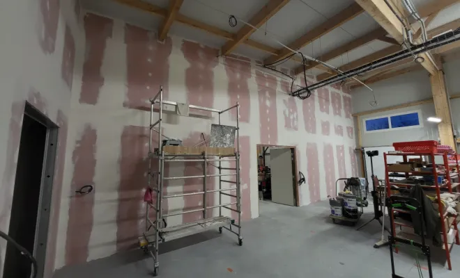 Peinture pour une entreprise d'espace vert