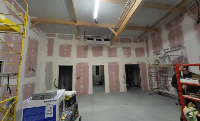 Peinture pour une entreprise d'espace vert