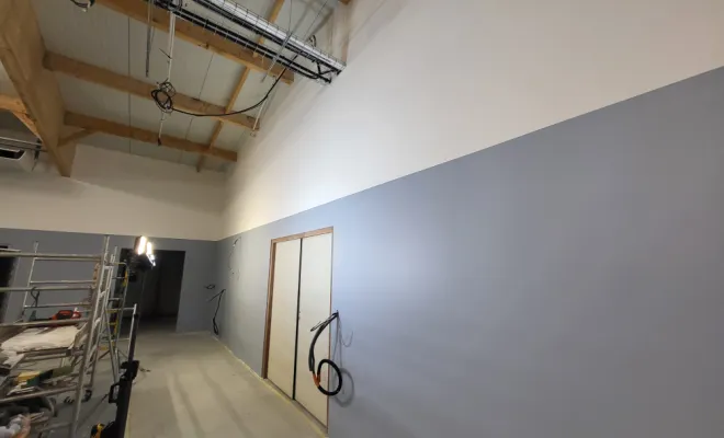 Peinture pour une entreprise d'espace vert