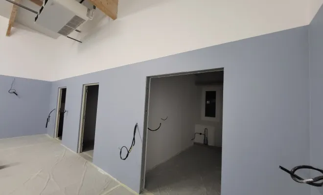 Peinture pour une entreprise d'espace vert