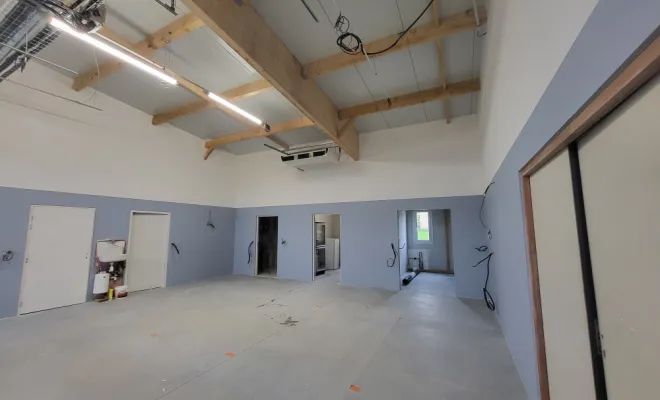 Peinture pour une entreprise d'espace vert