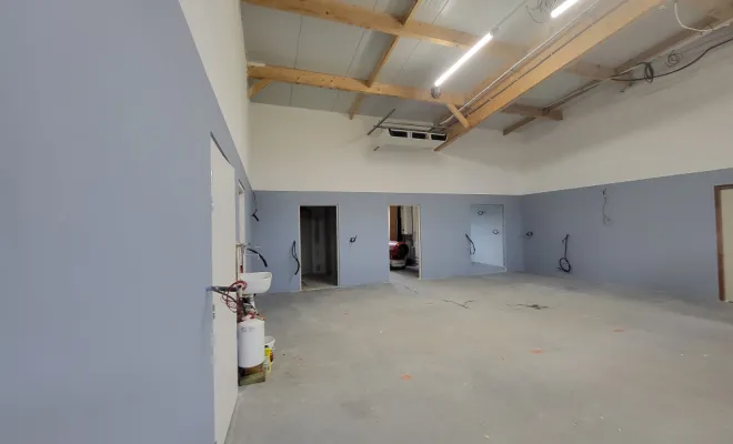 Peinture pour une entreprise d'espace vert