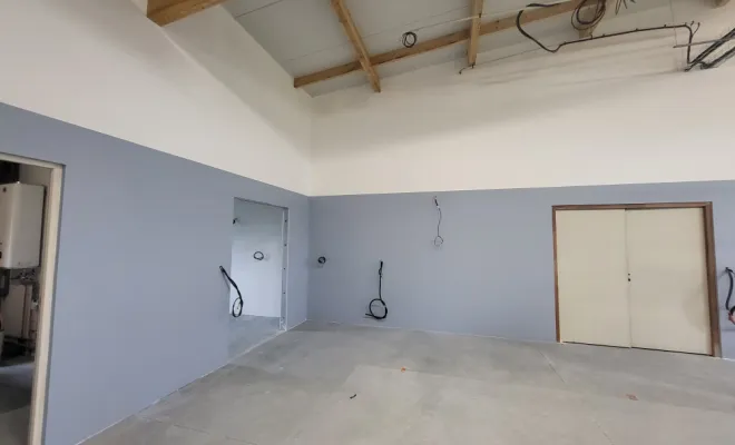 Peinture pour une entreprise d'espace vert