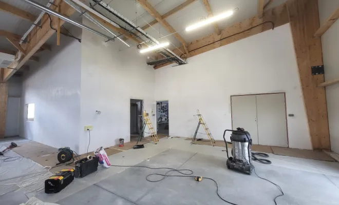 Peinture pour une entreprise d'espace vert