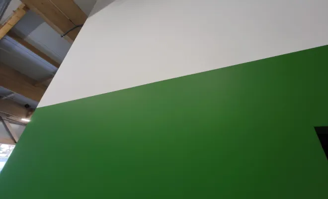 Peinture pour une entreprise d'espace vert