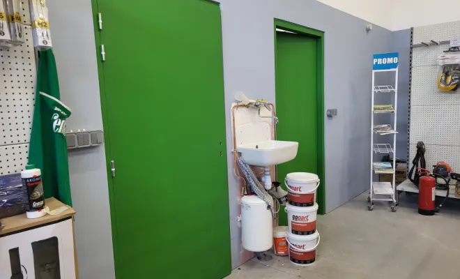 Peinture pour une entreprise d'espace vert