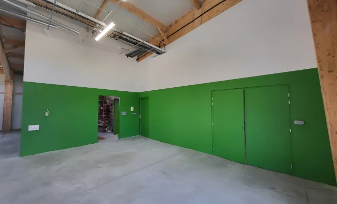 Peinture pour une entreprise d'espace vert