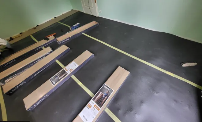 Pose de revêtement de sol, Labarthe-sur-Lèze, Chik Peinture & Inside